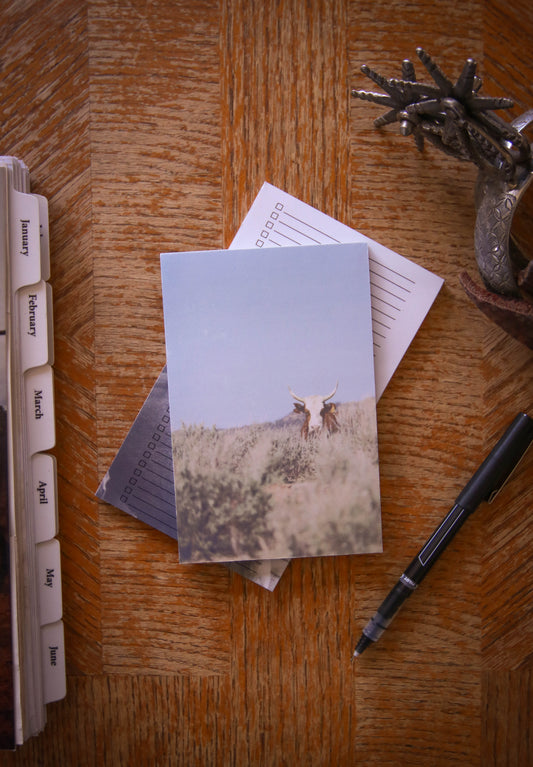 "Lisbon Valley Lou" Cow Notepad