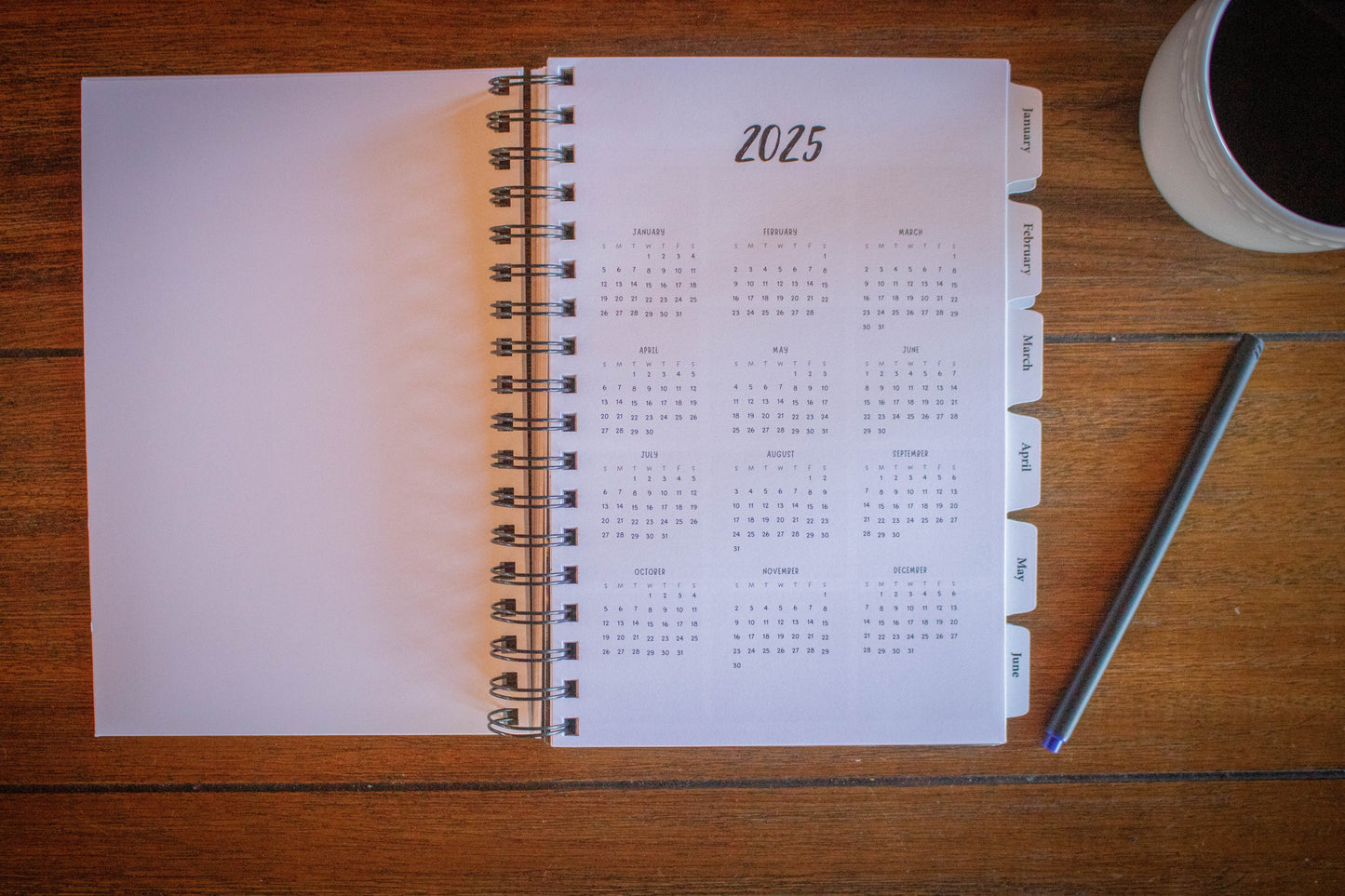 2025 Mini Western Planner