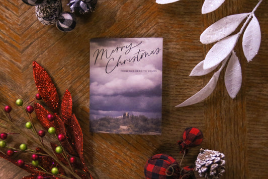 Western Herd Christmas 5 Pack Card w/ Envelopes